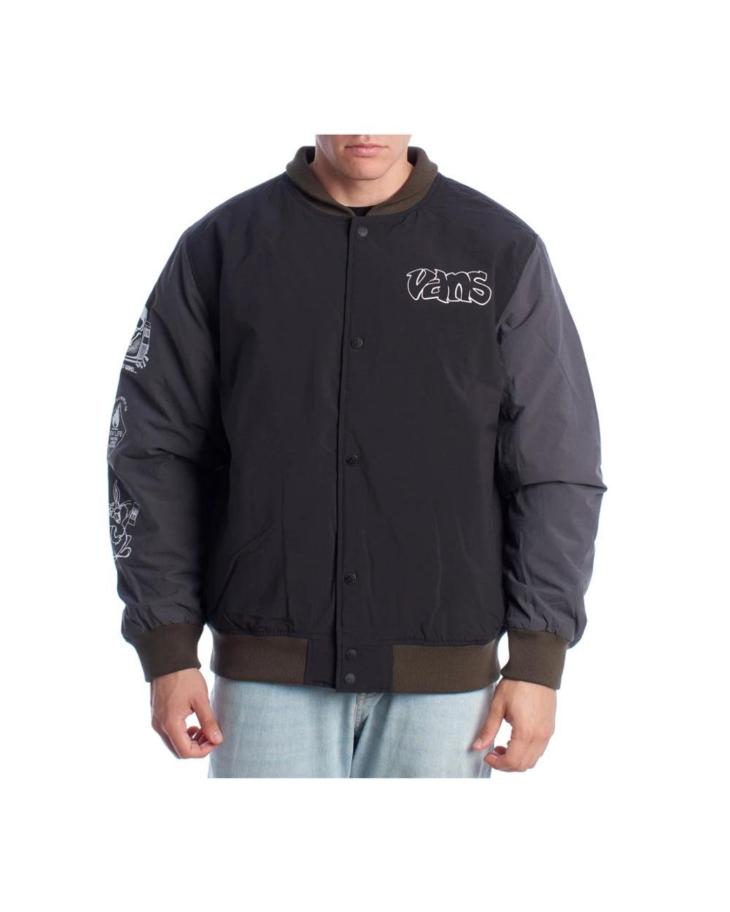 Vans Black Bomber Jackets for men