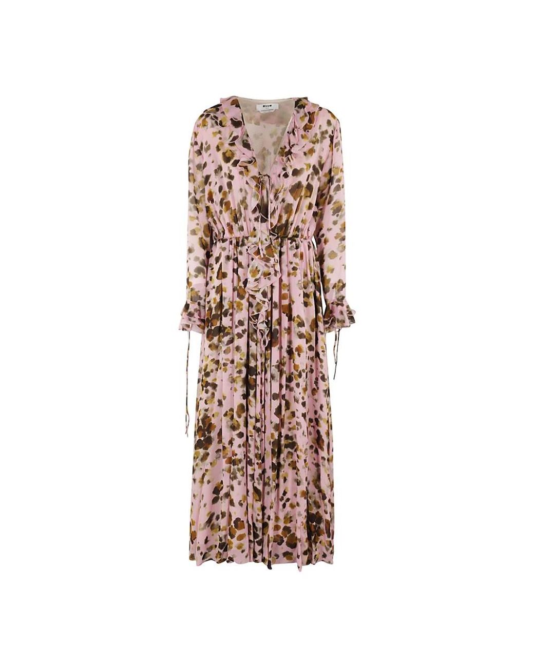 MSGM Pink Maxi Dresses