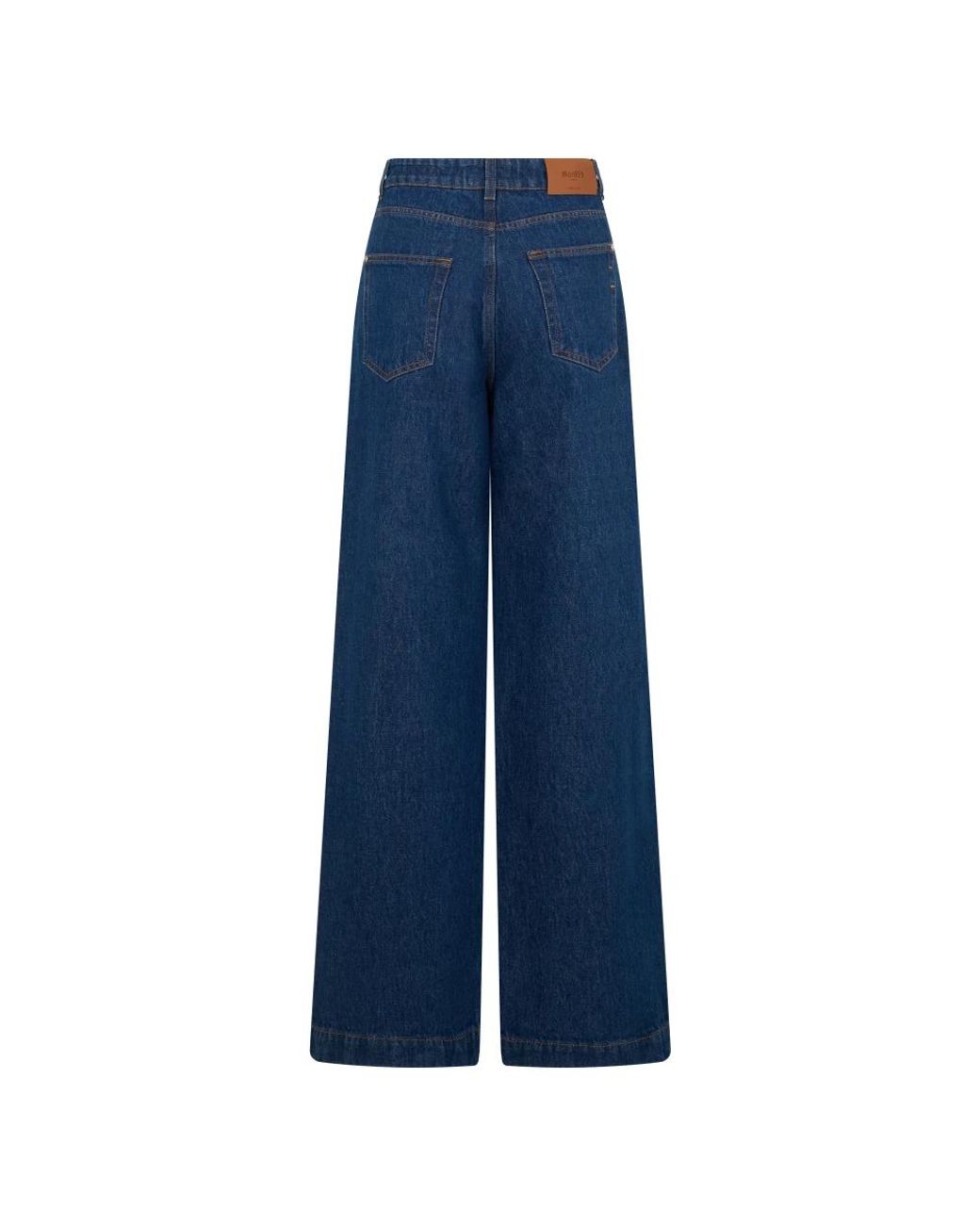Moorer Blue Wide Jeans