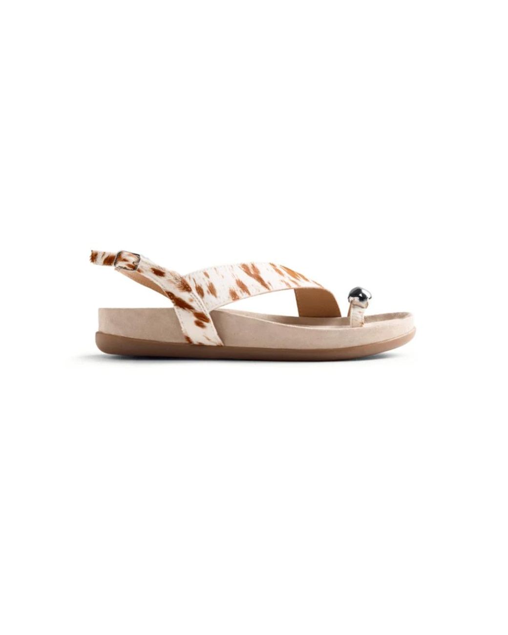 Gioseppo Pink Flat Sandals