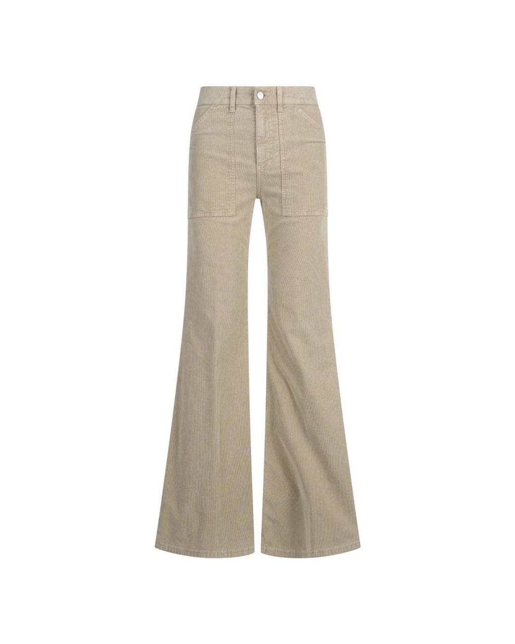 Flared Jeans Dondup de color Natural