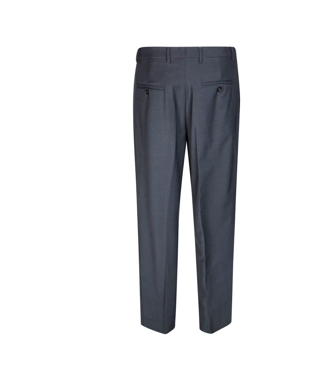 Amaranto Blue Suit Trousers for men