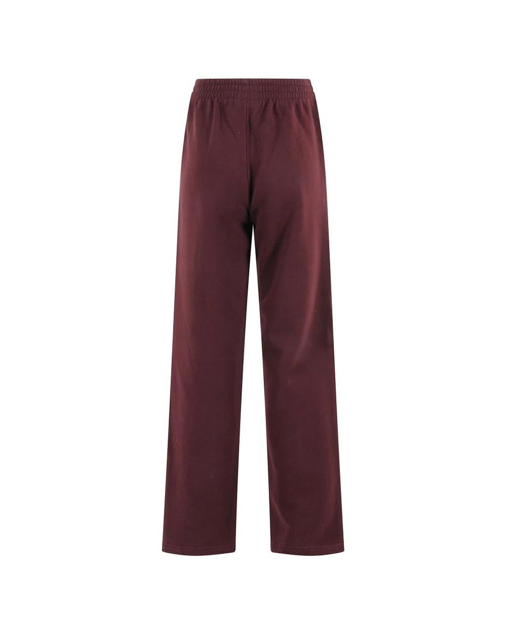 Mc2 Saint Barth Red Straight Trousers