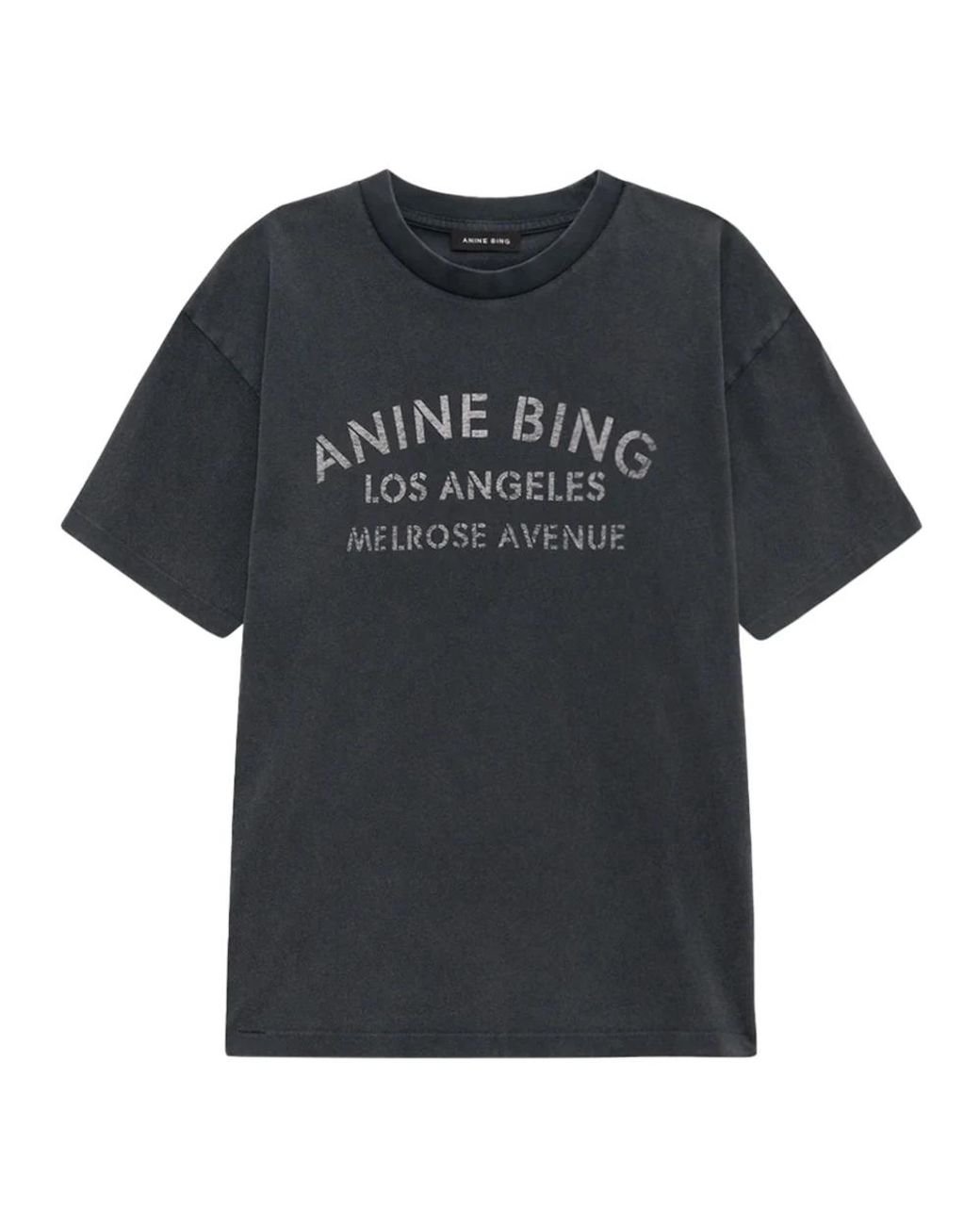 Anine Bing Black T-Shirts
