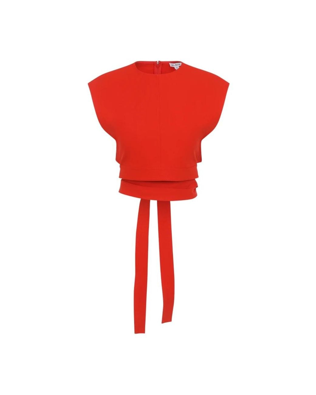 Alaïa Red Blouses
