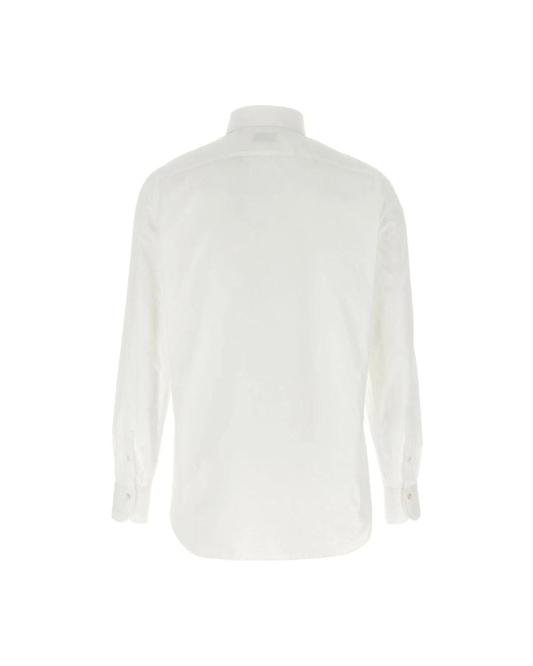 Shirts Finamore 1925 de color White