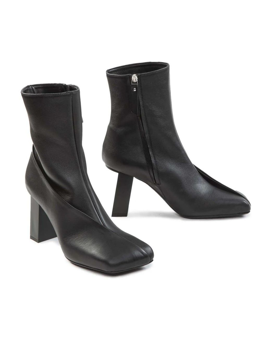 Vic Matié Black Heeled Boots