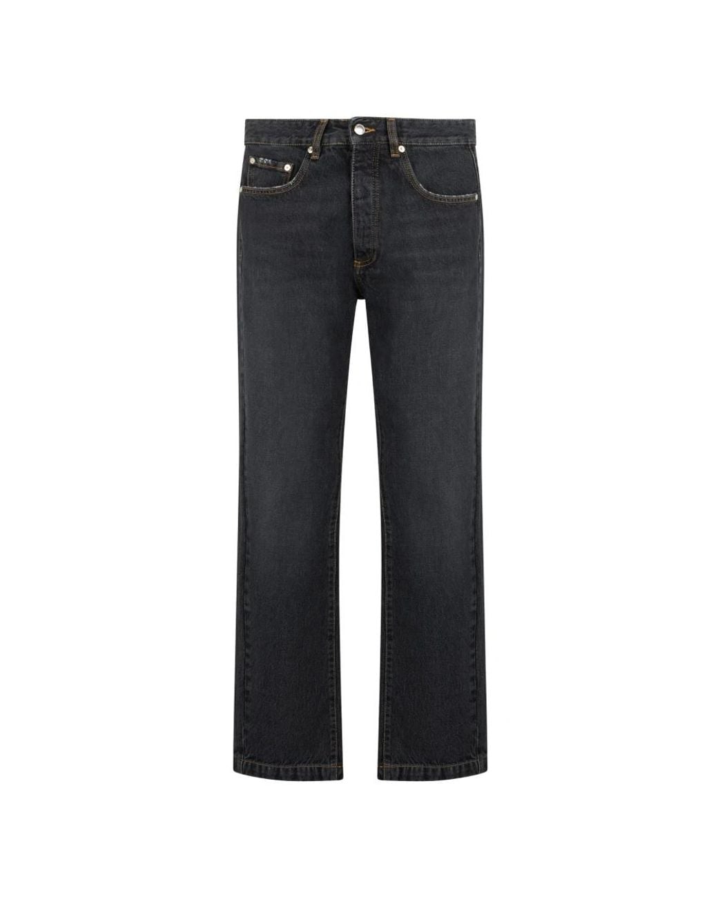 ICON DENIM Gray Straight Fit Jeans for men