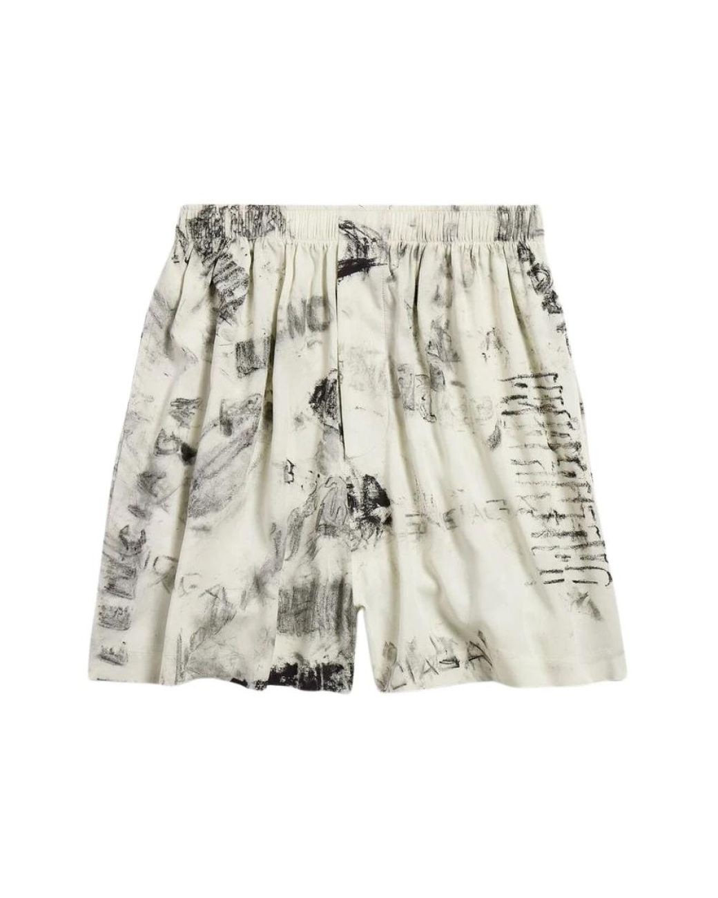 Balenciaga Natural Casual Shorts for men