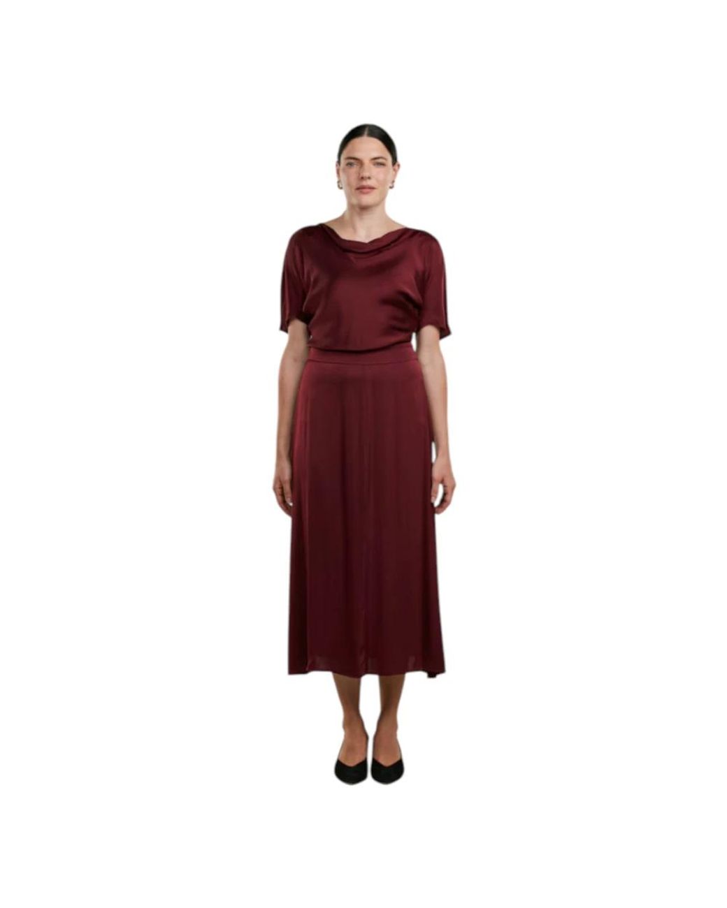 Stenstroms Purple Midi Dresses