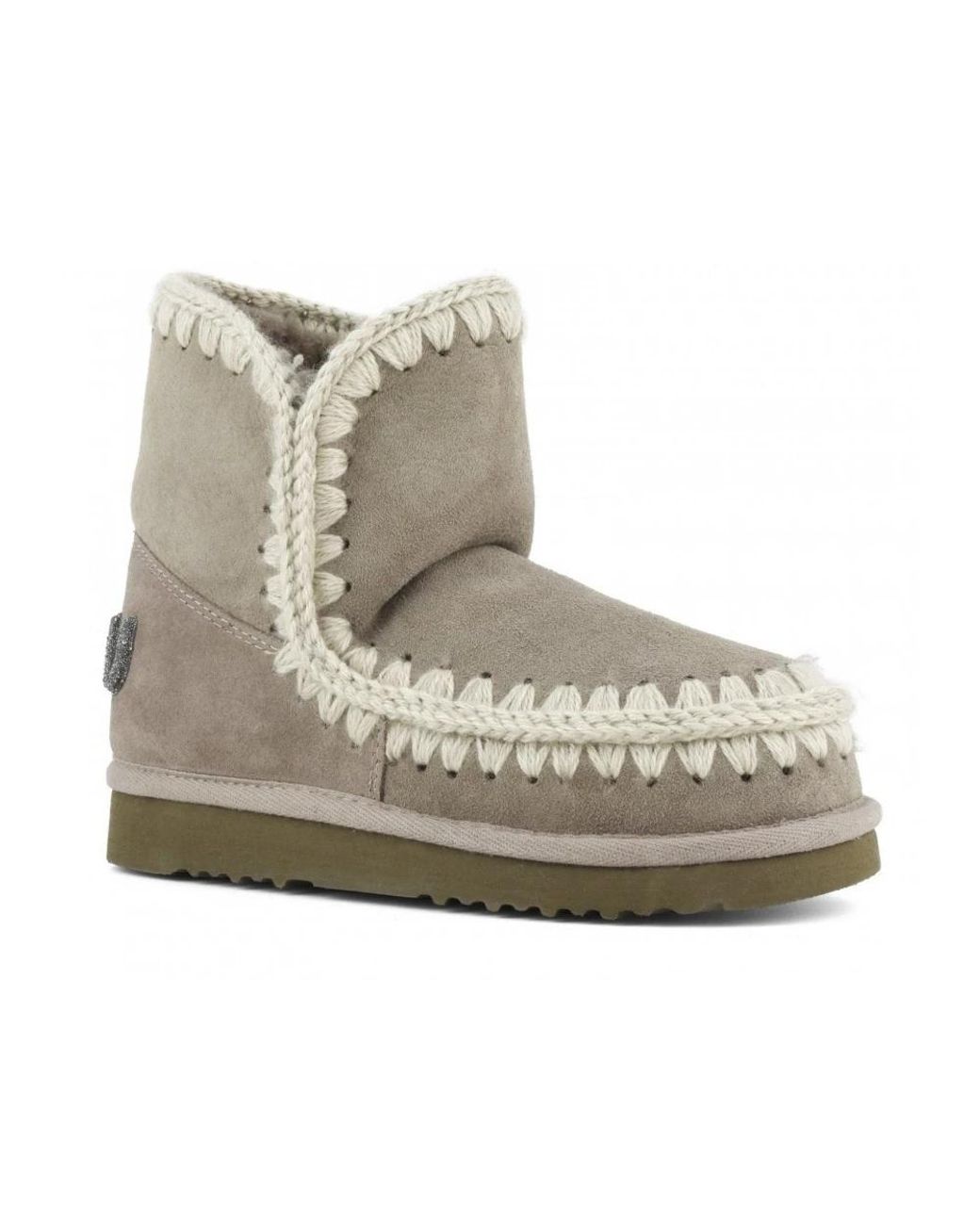 Mou Gray Winter Boots