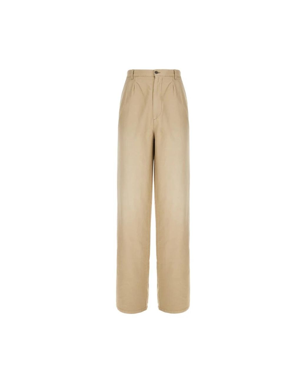 Maison Margiela Natural Wide Trousers for men