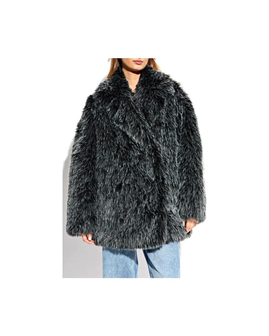 Michael Kors Black Faux Fur & Shearling Jackets