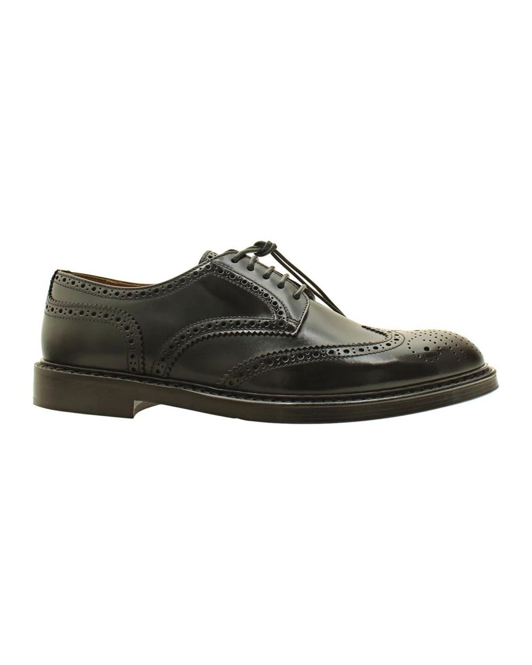 Doucal's Black Business Shoes for men