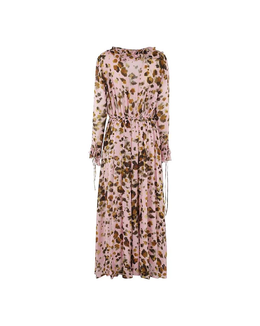 MSGM Pink Maxi Dresses