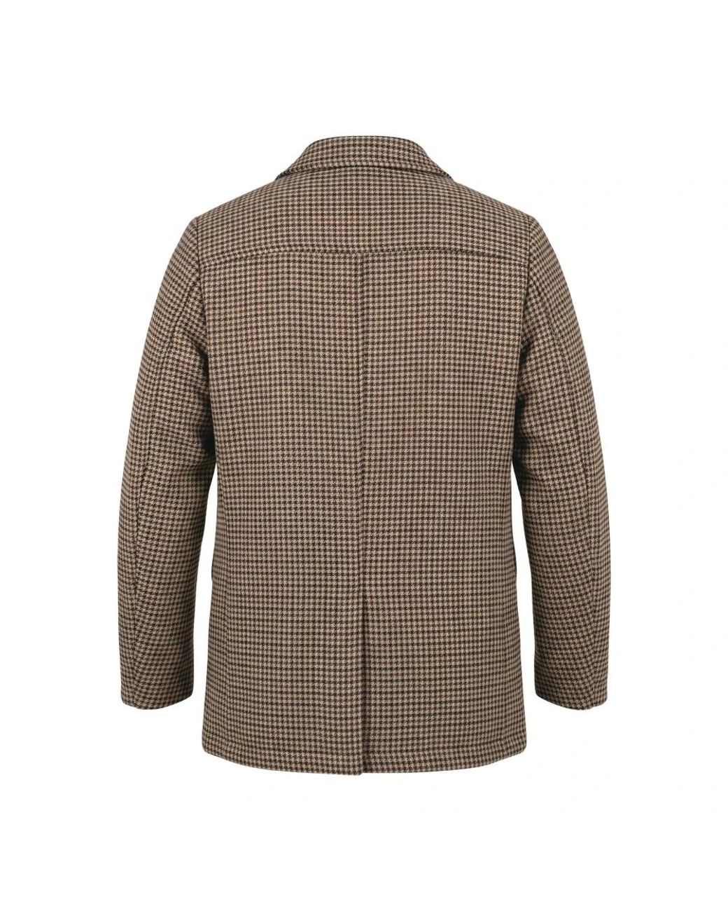 Bl'ker Brown Single-Breasted Coats for men