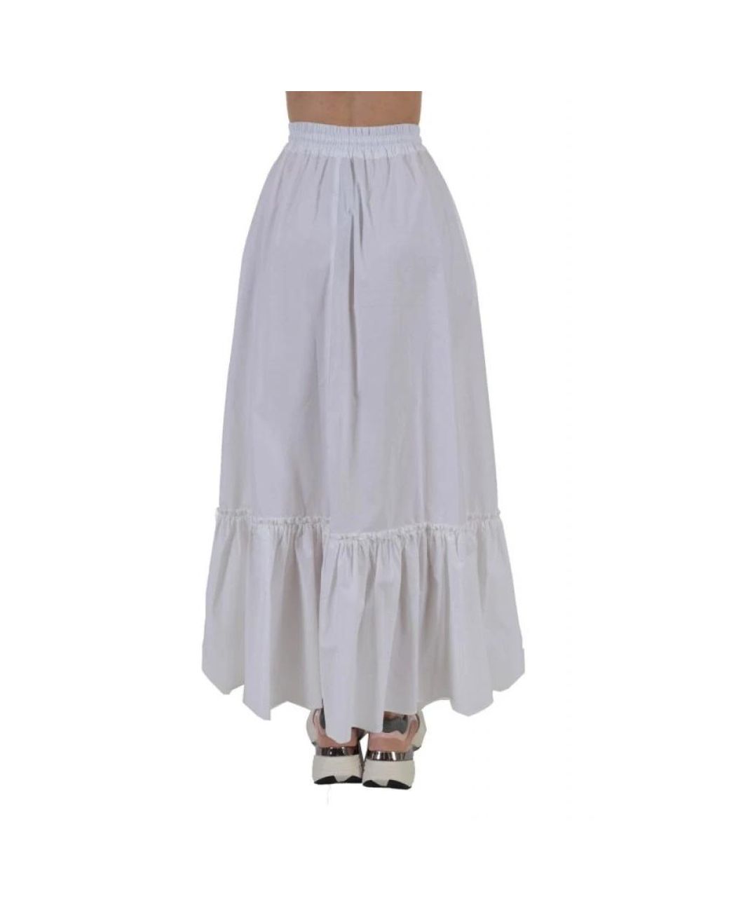 Pinko Gray Maxi Skirts