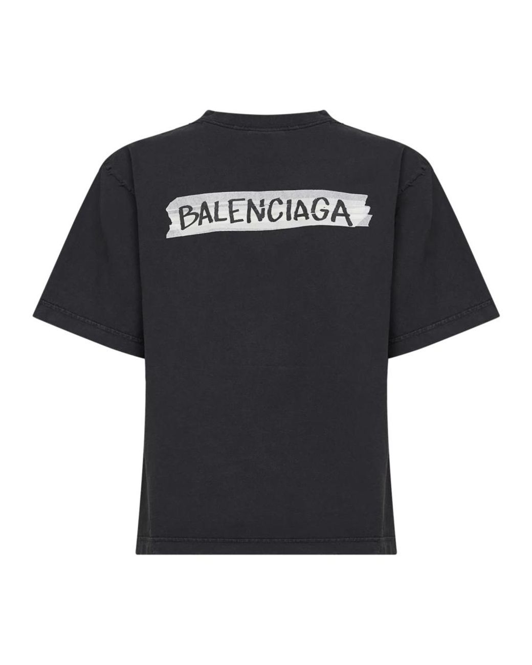 Balenciaga Black T-Shirts