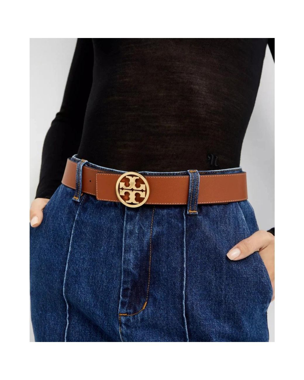 Belts Tory Burch de color Brown