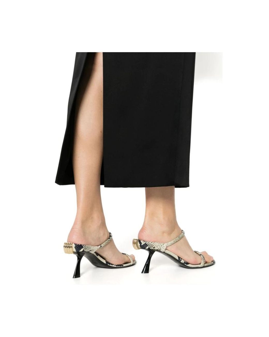 Khaite Black Midi Skirts