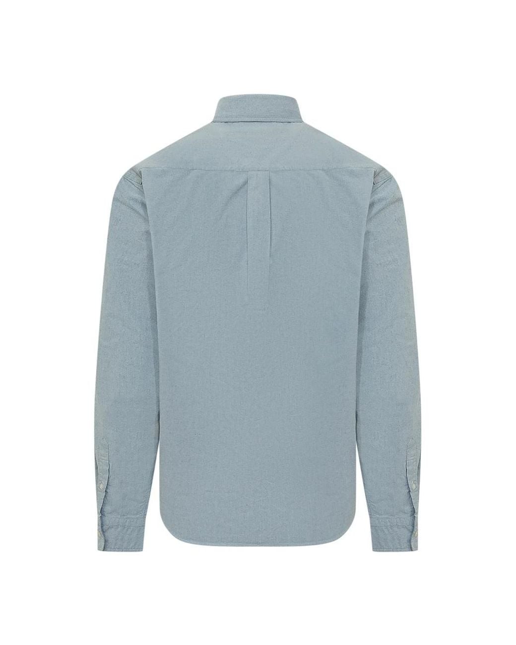 A Bathing Ape Blue Casual Shirts for men