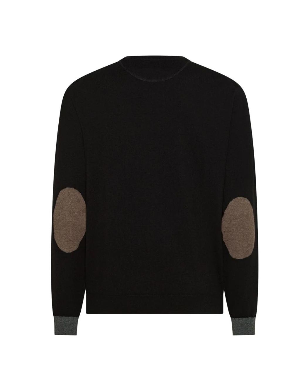 Sun 68 Black Round-Neck Knitwear for men