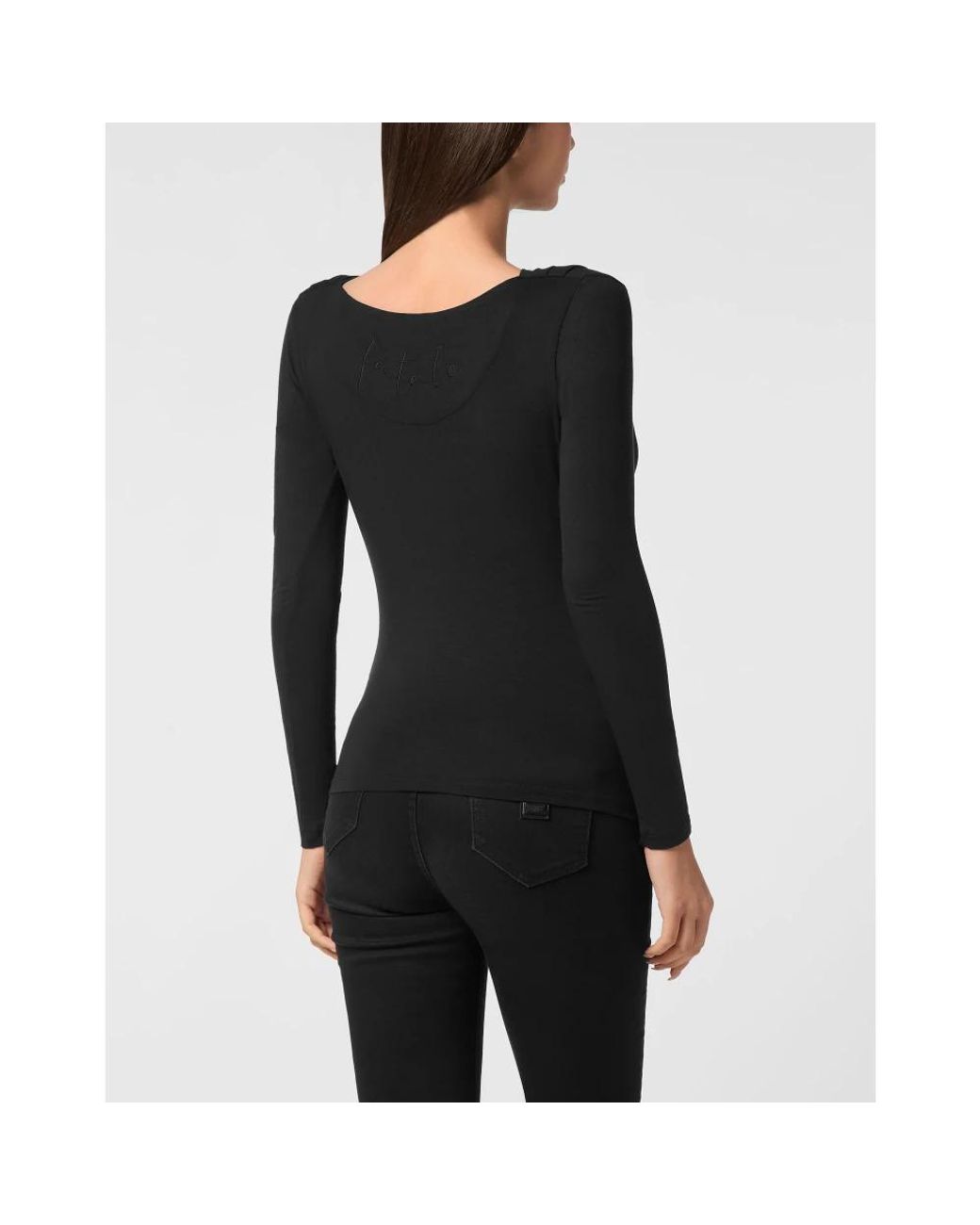Philipp Plein Black Blouses
