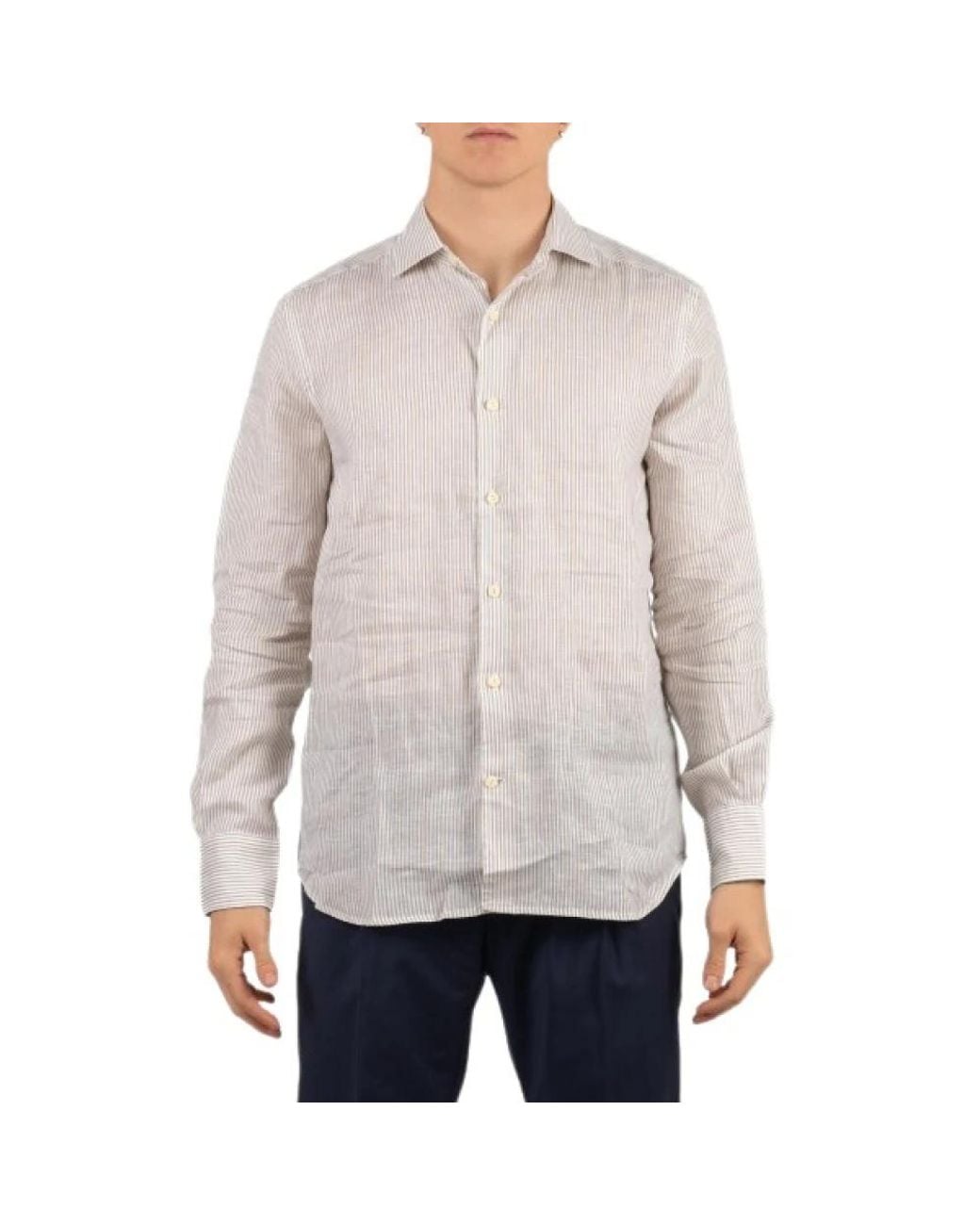 Mc2 Saint Barth Gray Casual Shirts for men