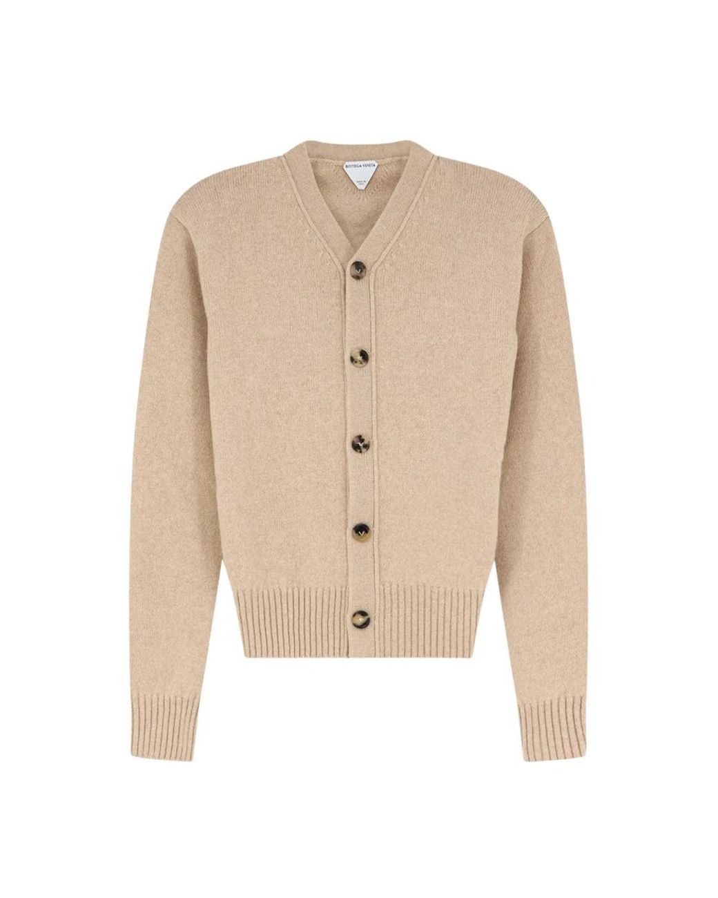 Cardigans Bottega Veneta de color Natural