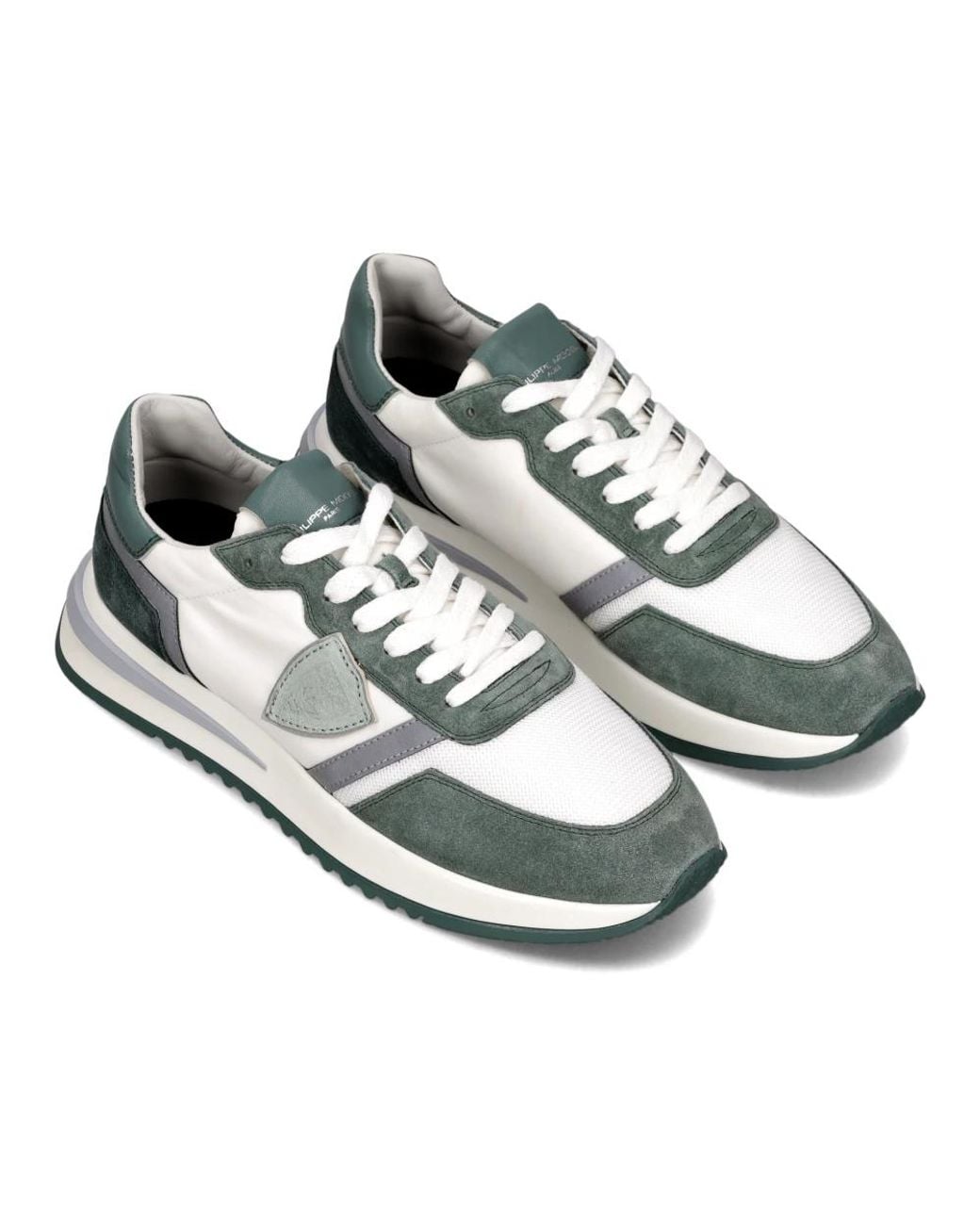 Philippe Model White Sneakers for men