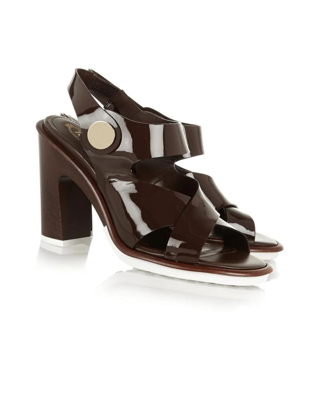 Tod's Brown High Heel Sandals