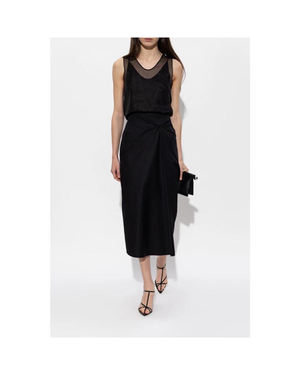Max Mara Black Midi Skirts