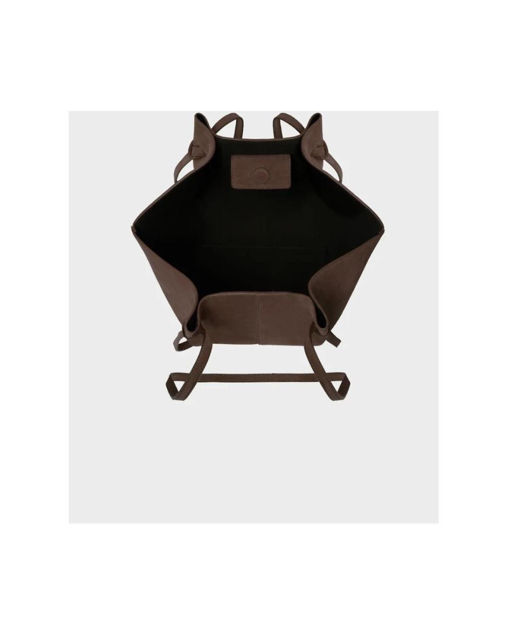 Yuzefi Brown Shopping Bags