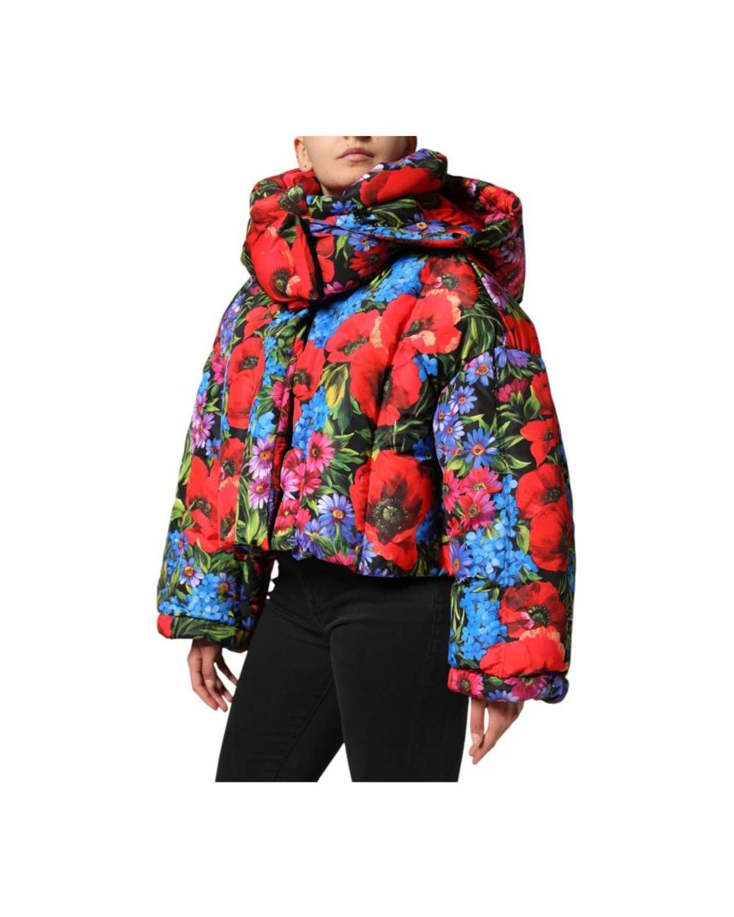Dolce & Gabbana Red Winter Jackets