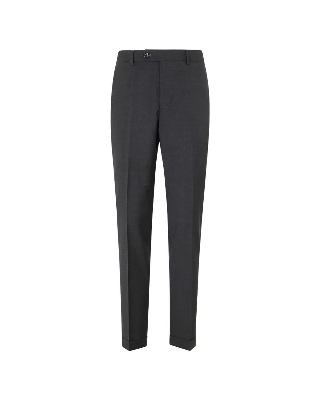 Berwich Gray Suit Trousers for men