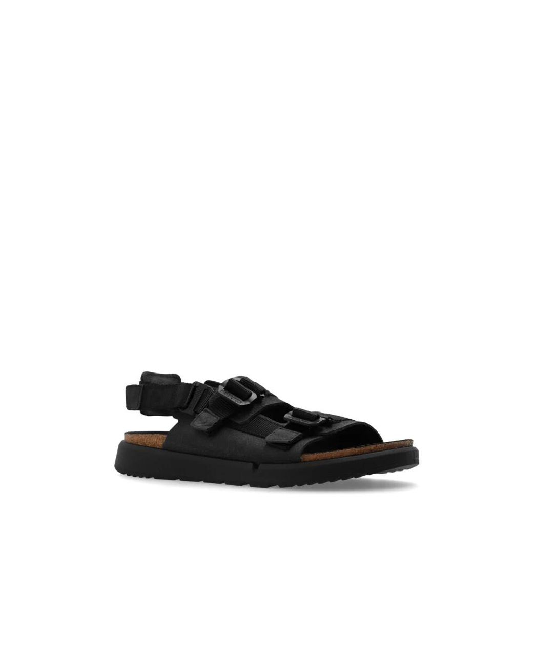 Birkenstock Black Flat Sandals for men