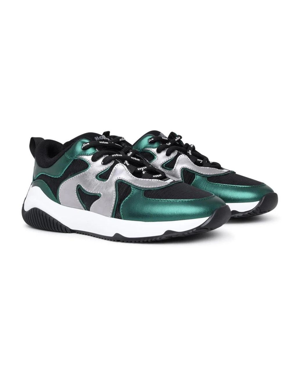 Hogan Green Sneakers