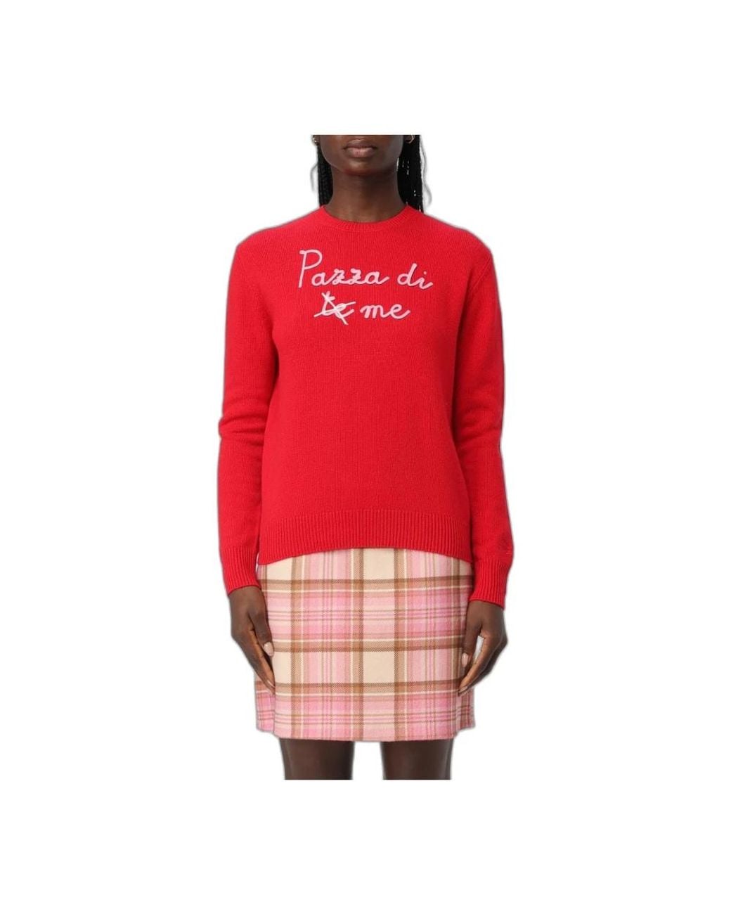 Mc2 Saint Barth New Queen Pullover in het Red