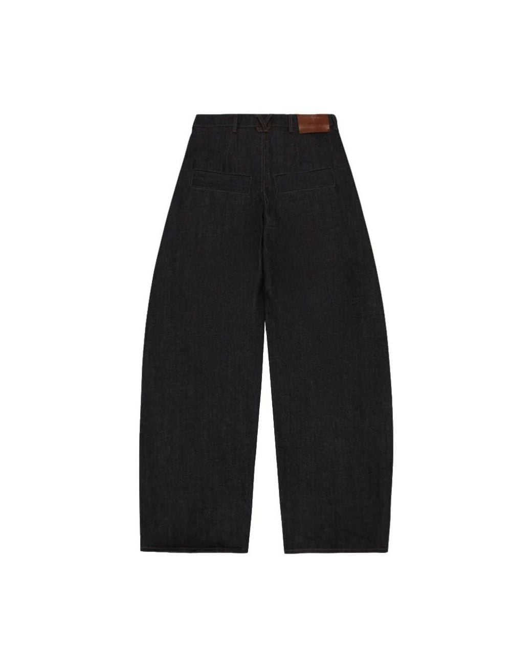 Entire studios Black Loose Fit Jeans for men