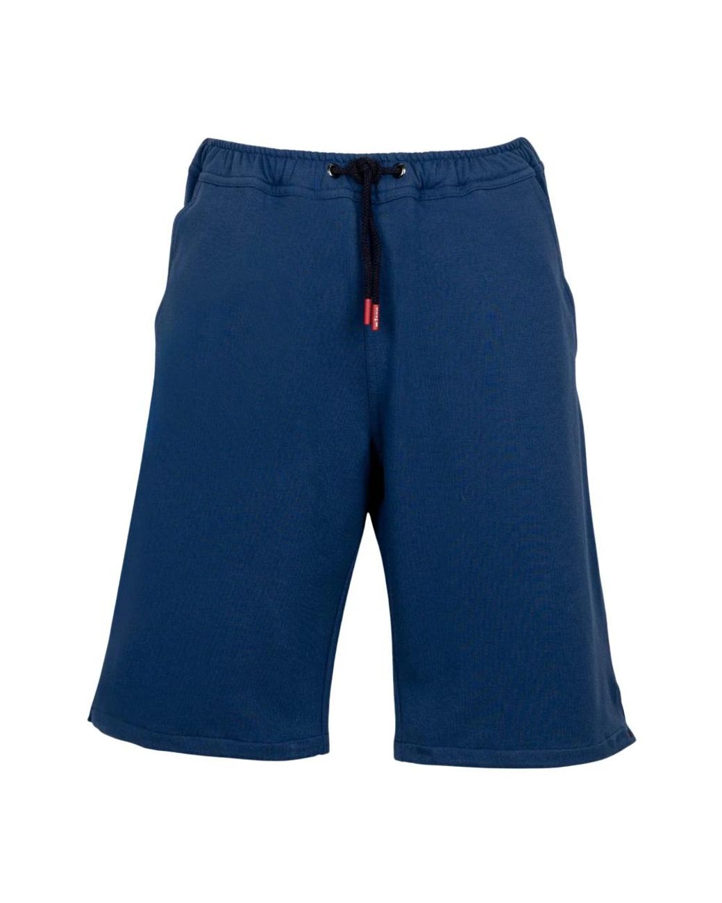Kiton Pants Regular Solid 100% Handmade in het Blue voor heren