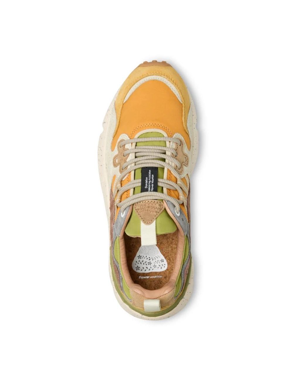 Flower Mountain Metallic Sneakers