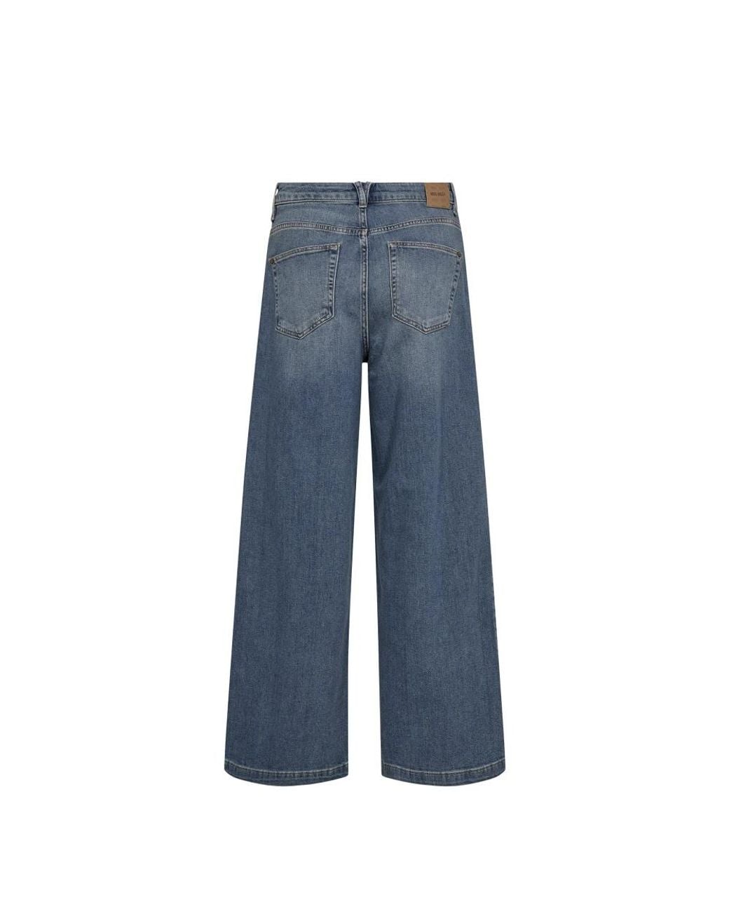 Mos Mosh Blue Wide Jeans