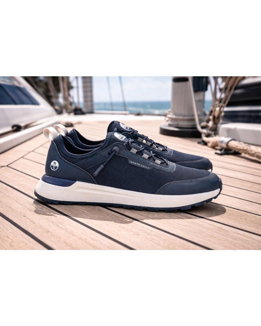 North Sails Blue Sneakers for men