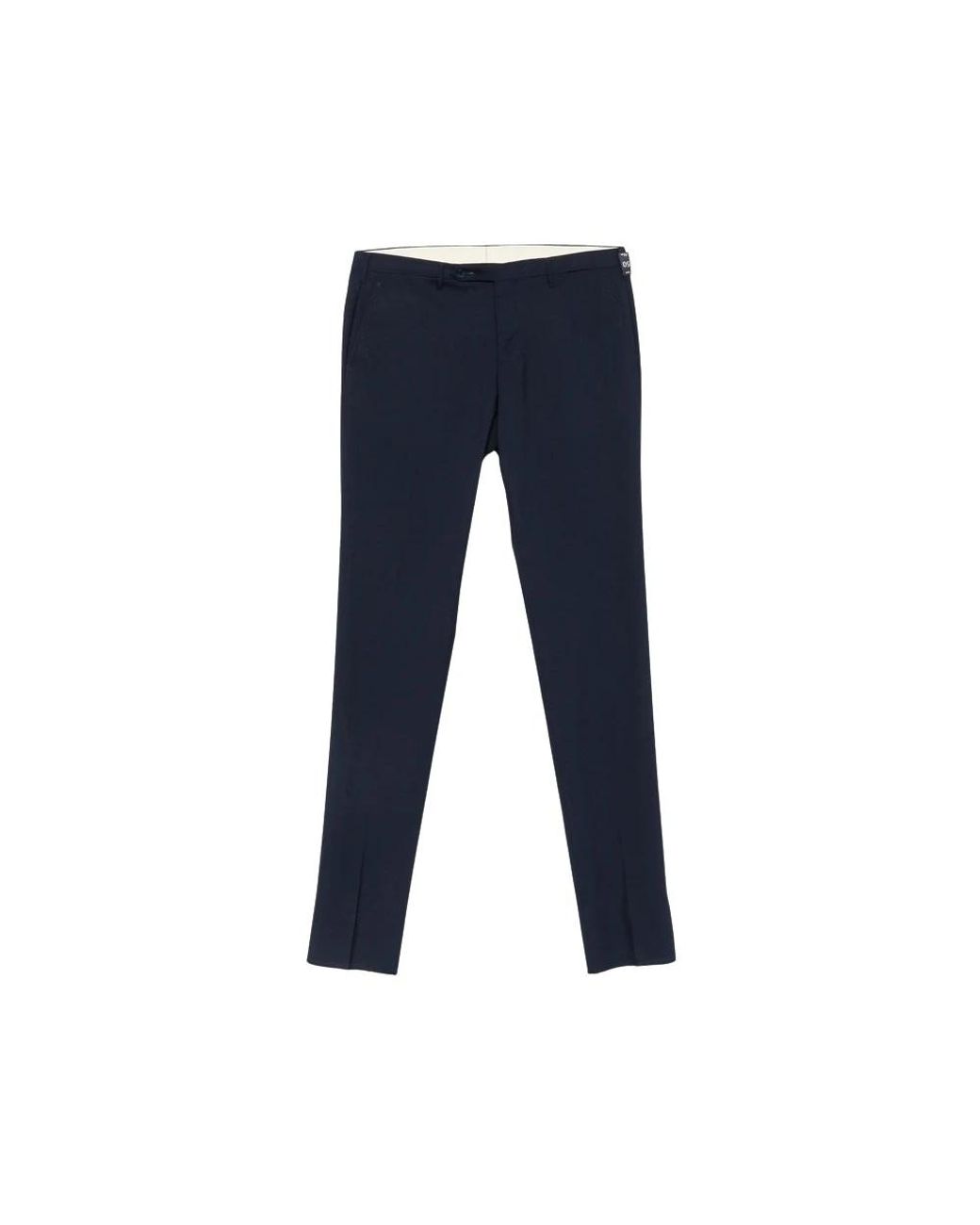 Rota Blue Slim-Fit Trousers for men