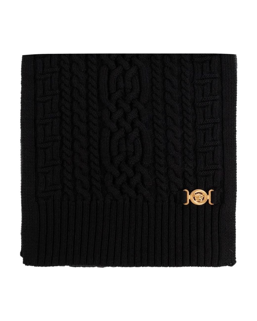 Winter Scarves Versace pour homme en coloris Black