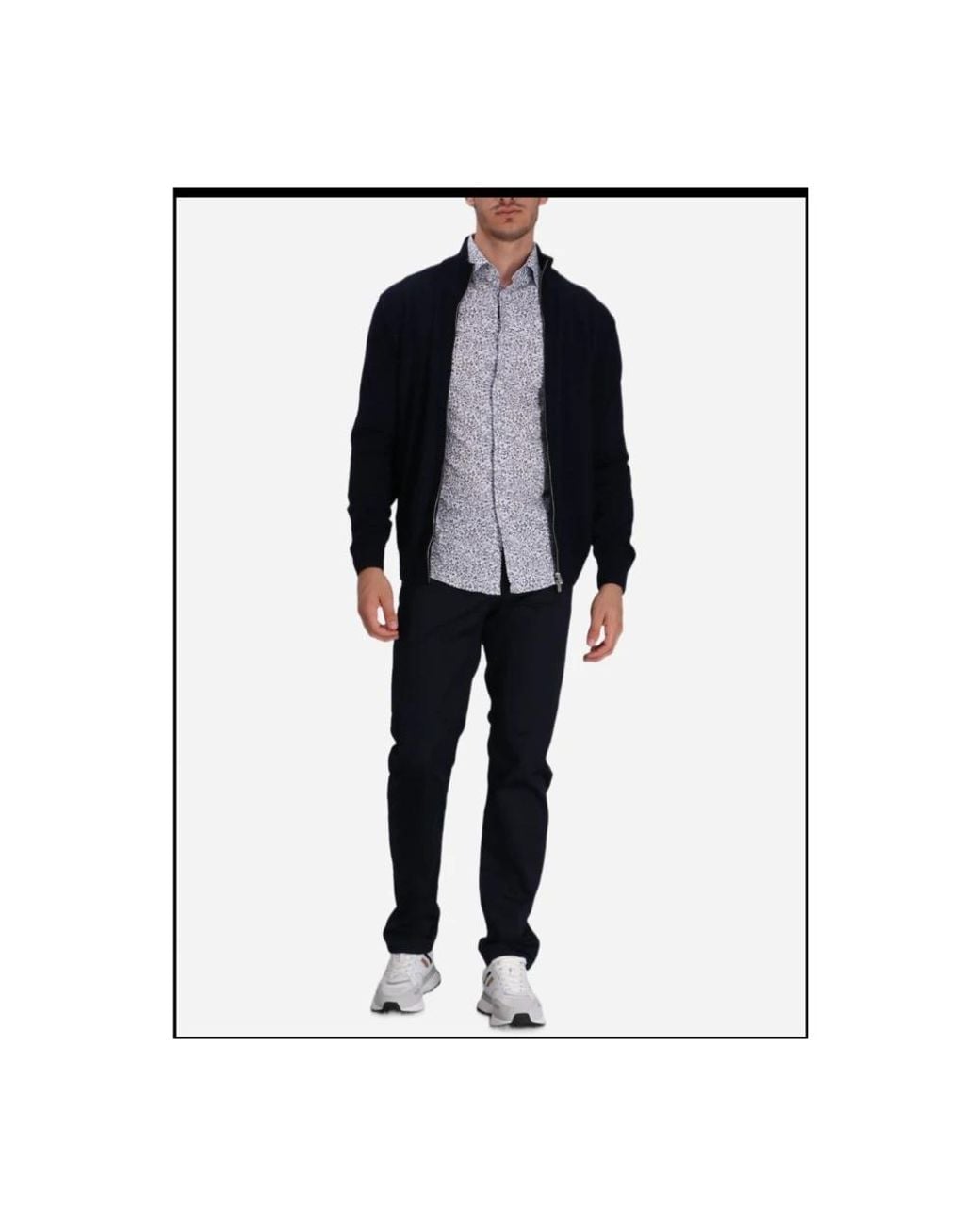 HUGO Blue Cardigans for men