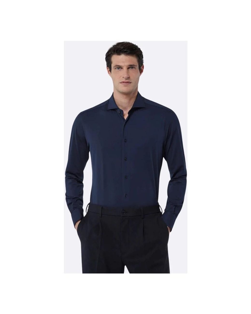 Xacus Blue Formal Shirts for men