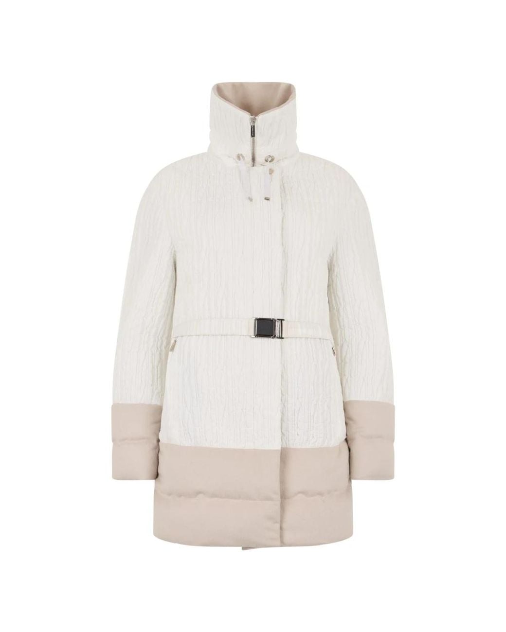 Moorer White Winter Jackets