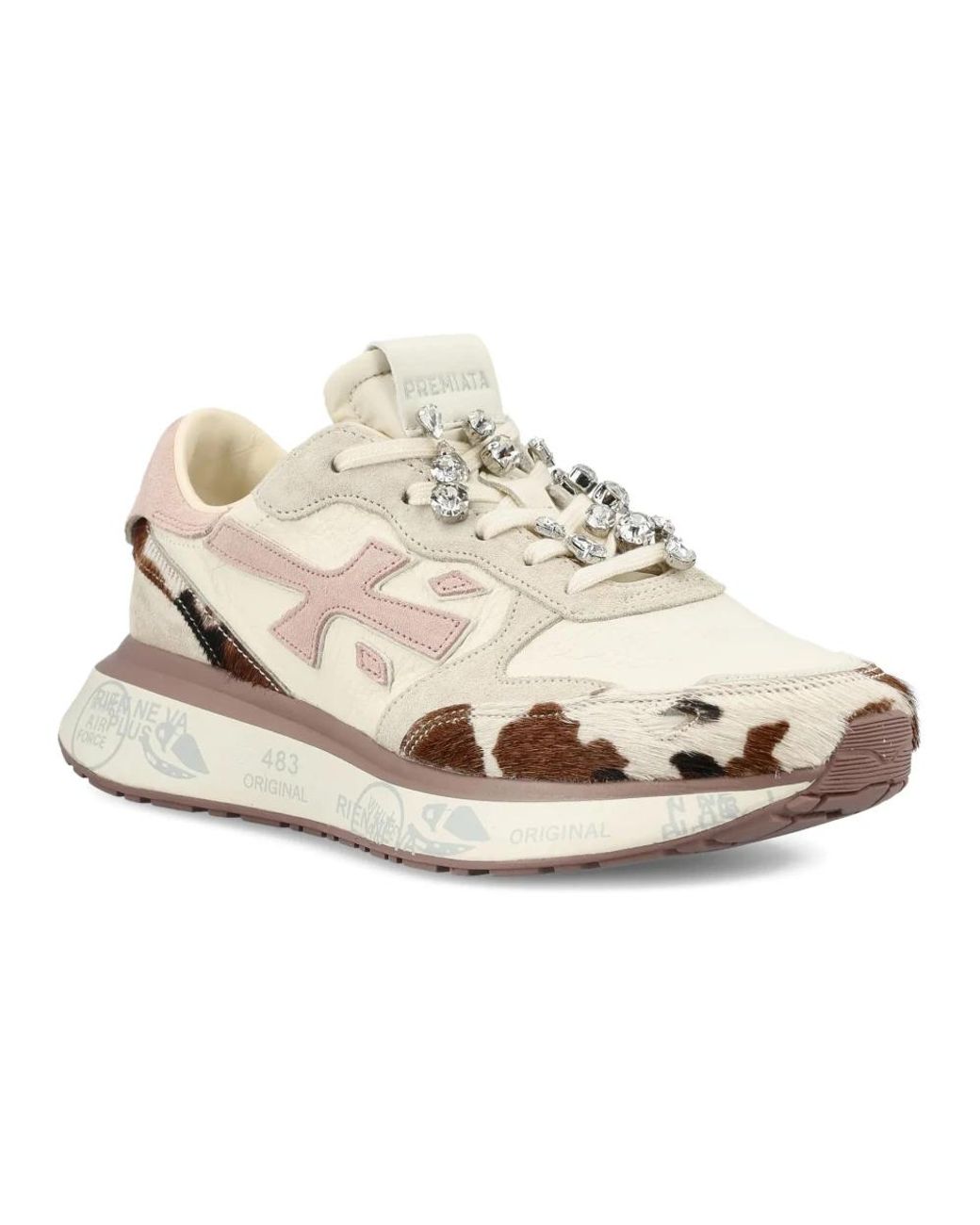 Premiata White X Franz Kraler Lauryn Sneakers
