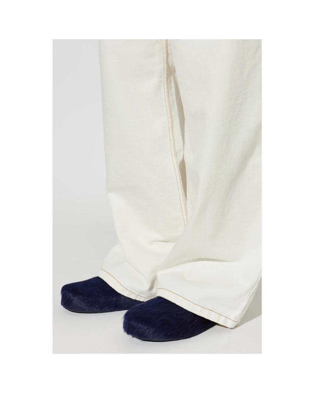 Mules Marni de hombre de color Blue